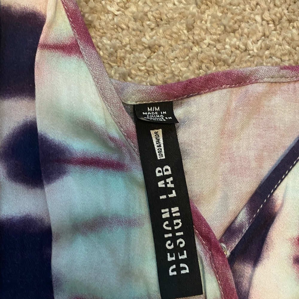 Design Lab tie dye romper - Picture 2 of 2